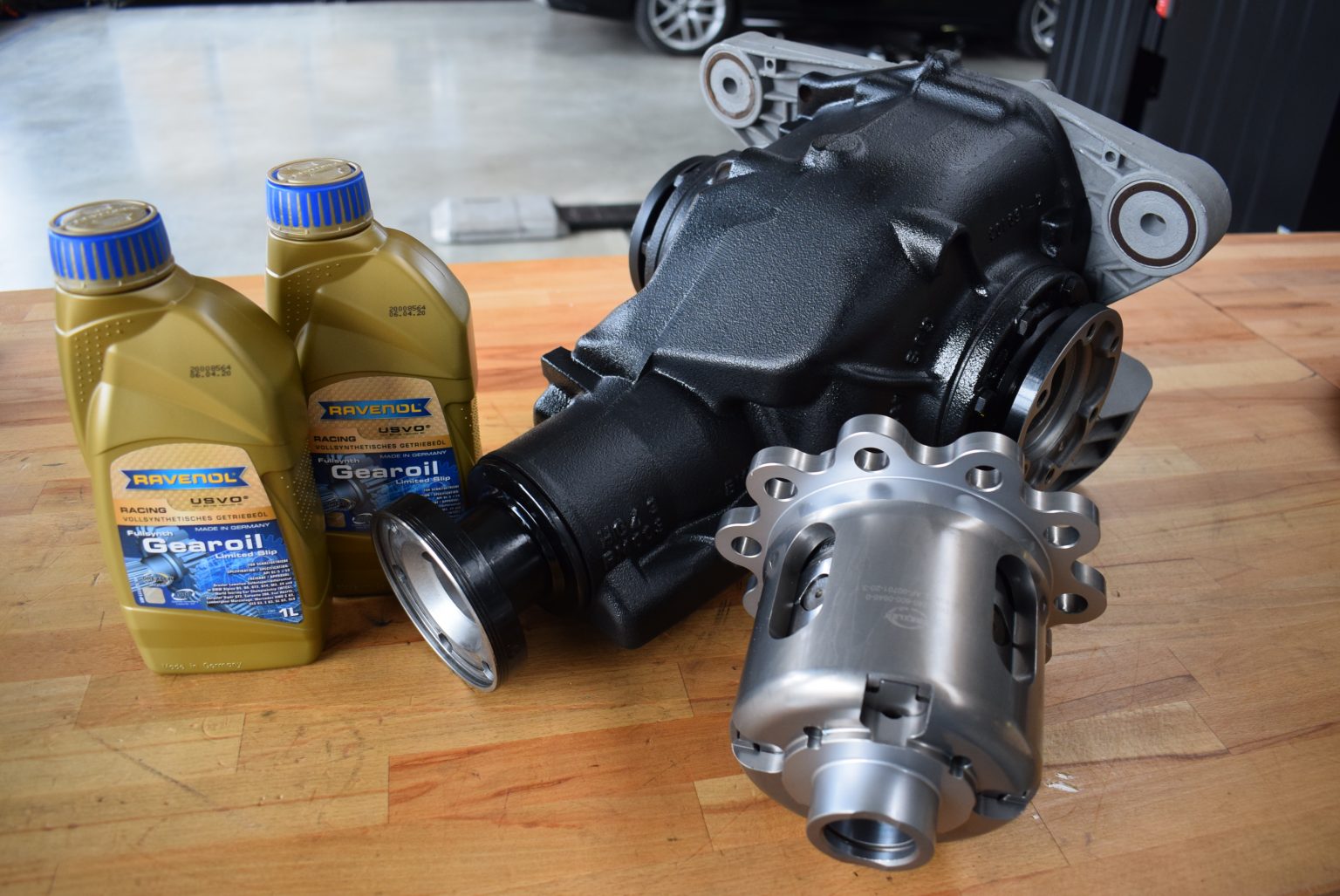 BMW Differential 168L E90, E91 i = 3,38 OEM 33107524319 GSE Endl GmbH